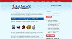 Desktop Screenshot of firstchoicedryingequipment.com